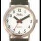 Reflex Women's White Dial Gold/Silver Case Leather Strap Watch