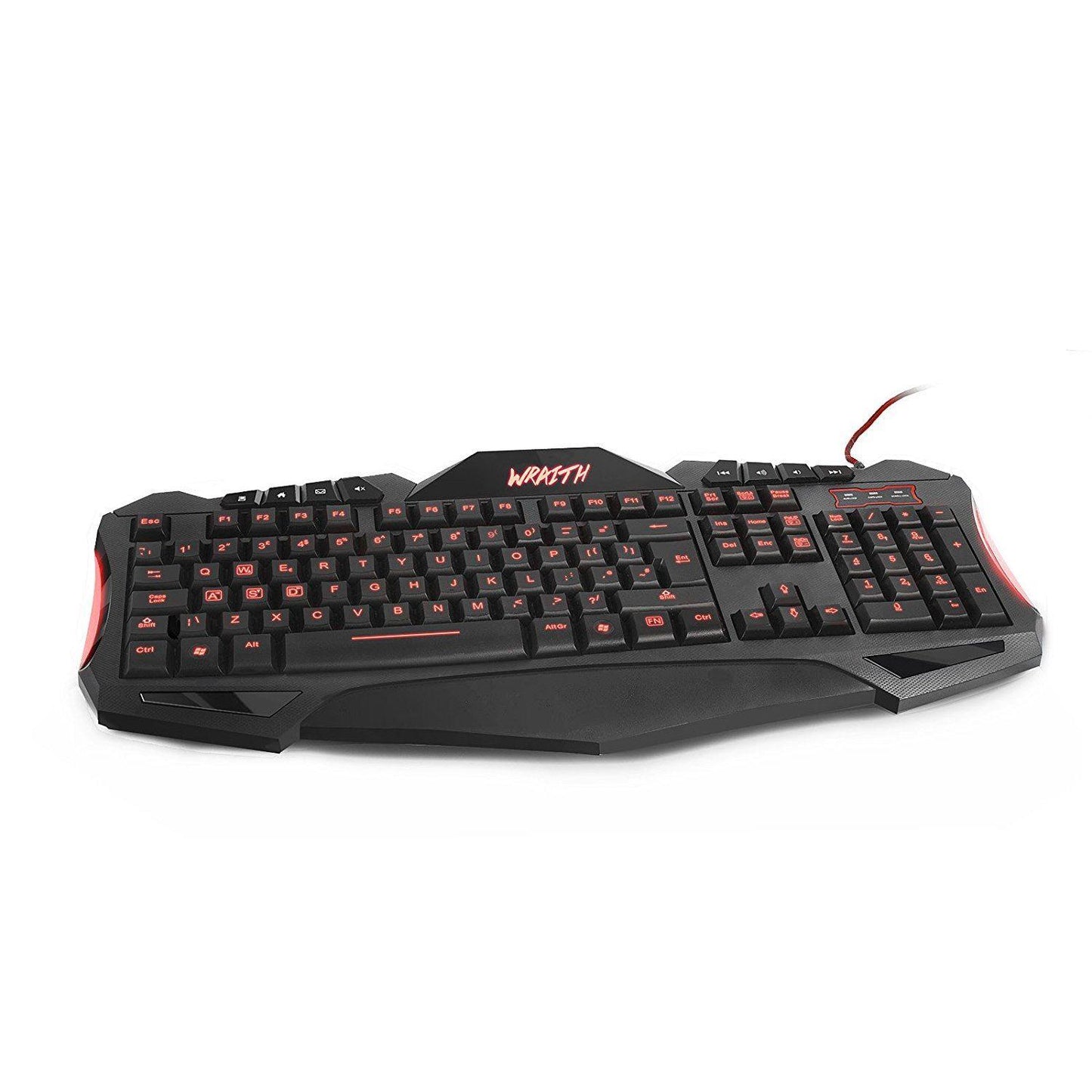 Sumvision LED Gaming Keyboard Wraith 7 Colour LED Gaming Keyboard