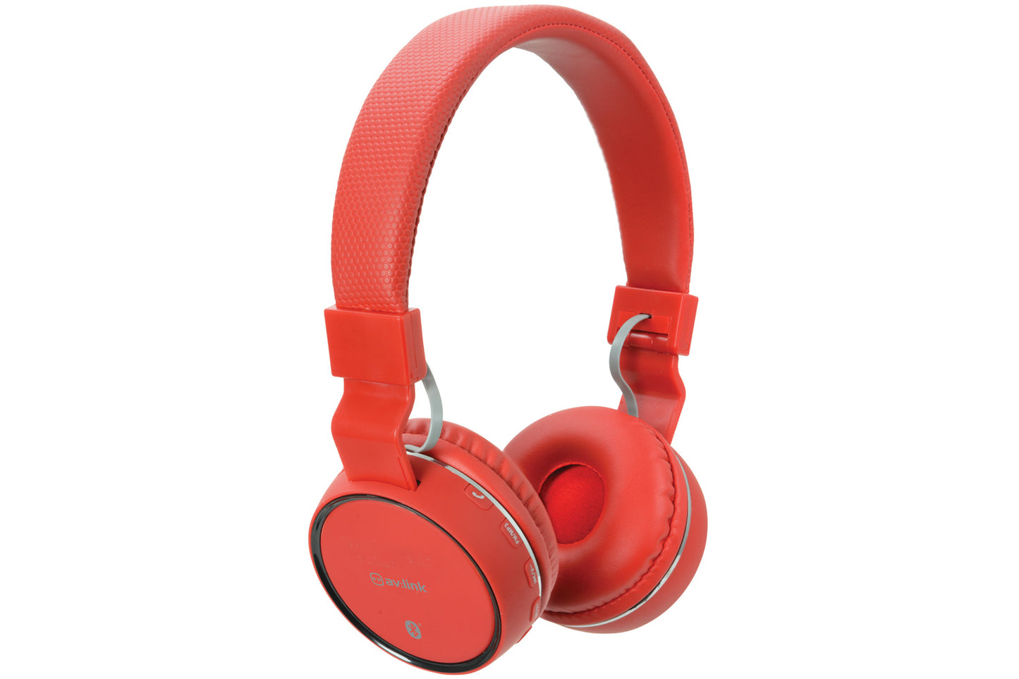 av link wireless Bluetooth Headphone Red