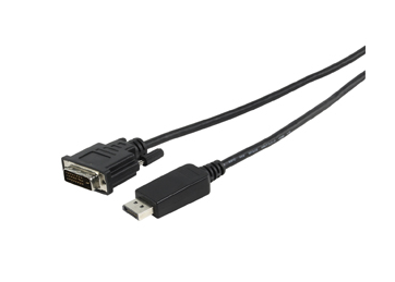 DisplayPort Male to DVI-D Male Cable 1.8m