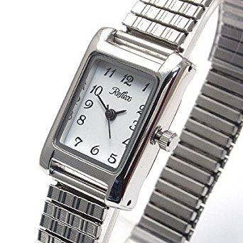 Reflex Ladies Silver Expander Watch With White Face 102301lx