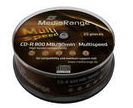 MediaRange Full Face White Printable 800MB 90Mins CD-R 25Pack
