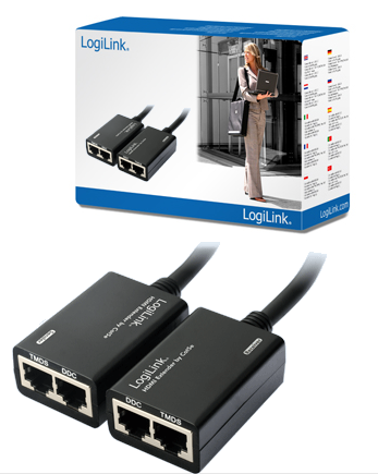 LogiLink HDMI Extender by CAT5/6 up to 30 Meters