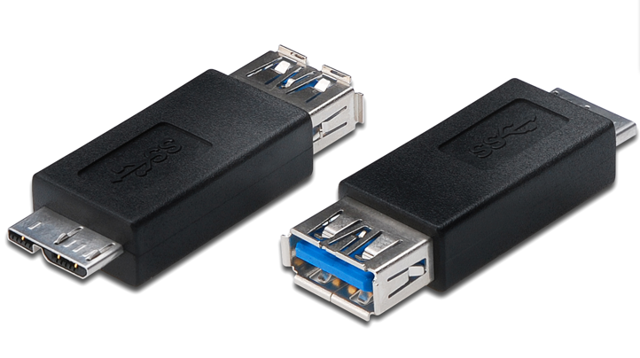 LogiLink USB 3.0 Adaptor Micro B Male to A Female
