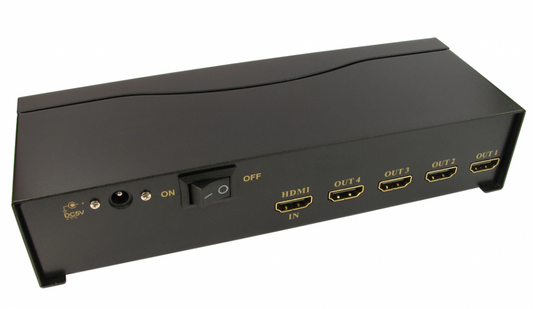 HDMI Splitter 4Port with UK PSU