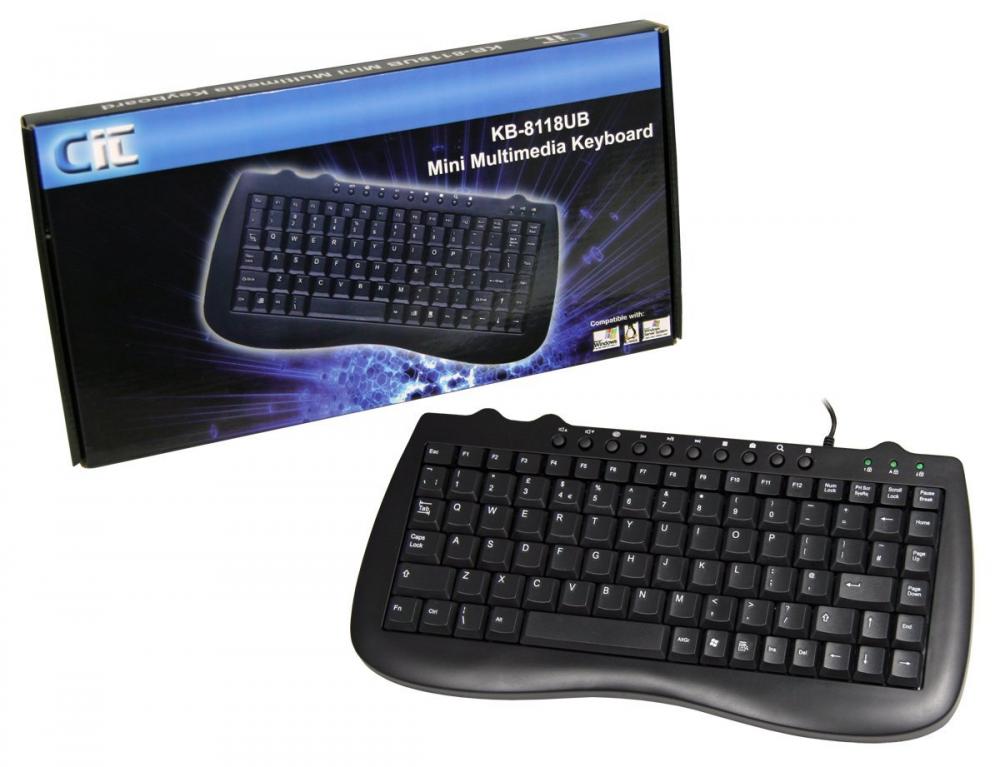 CiT USB Mini Multimedia Keyboard