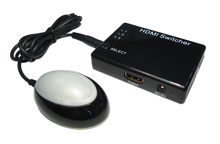 HDMI 3 To 1 Switch/IR Remote