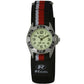 Ravel Boys Mens Nite-Glo Multicolour Sports Case Nylon Watch R1704