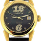 Invicta Ladies Angel Analog Date Black Leather Strap Casual Watch INV0771*NEEDS BATTERY*