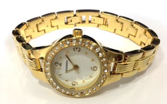 Sekonda Ladies Fashion Gold Bracelet Watch 2696