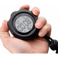 Unisex Black Sports LCD Strap Stopwatch ASW01