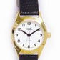 Reflex Women's White Dial Gold/Silver Case Leather Strap Watch