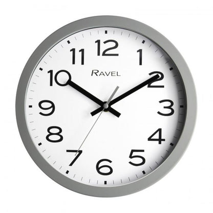 Ravel 25cm White Dial Wall Clock R.WC.25 Available Multiple Colour