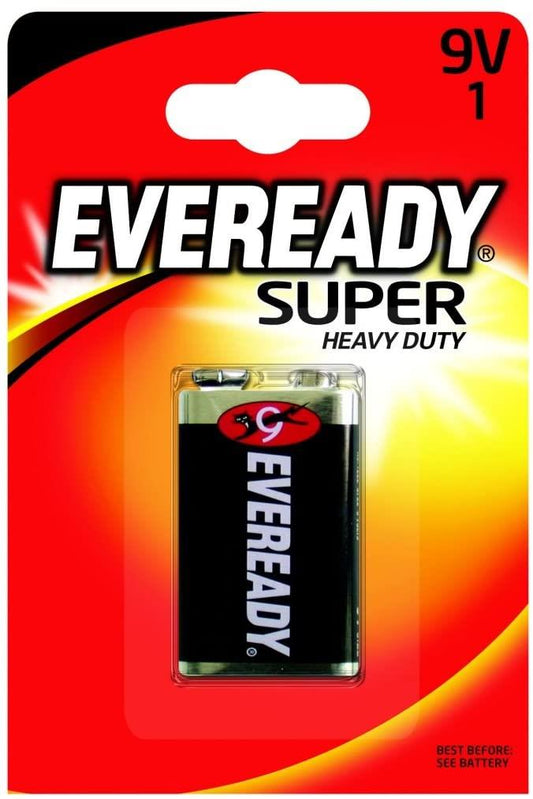 Eveready 9V Size Zinc Batteries- 1 Pack