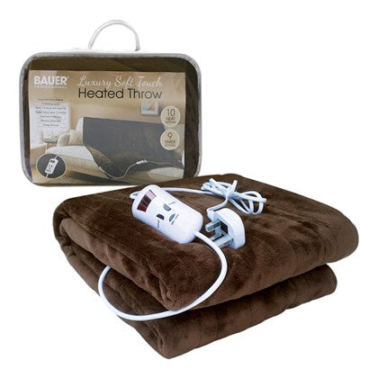 Luxury Soft Touch Heated Throw