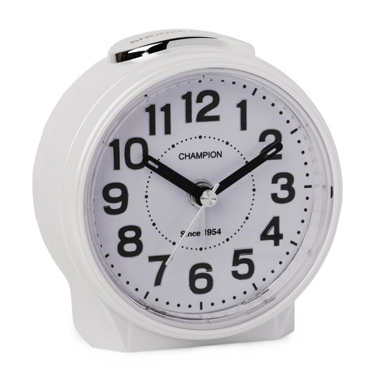 Champion Arch White Alarm Clock MF8828W