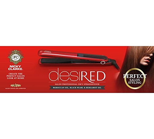 Nicky Clarke DesiRED Salon Pro 230 Straightener (Refurbished)
