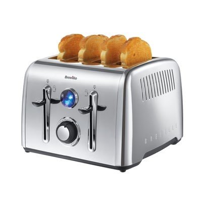 Breville Opula Stainless Steel 4 Slice Toaster VTT723 (Refurbished)