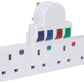 Twin Mercury 4 way Plug Adaptor