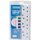 Twin Mercury 4 way Plug Adaptor