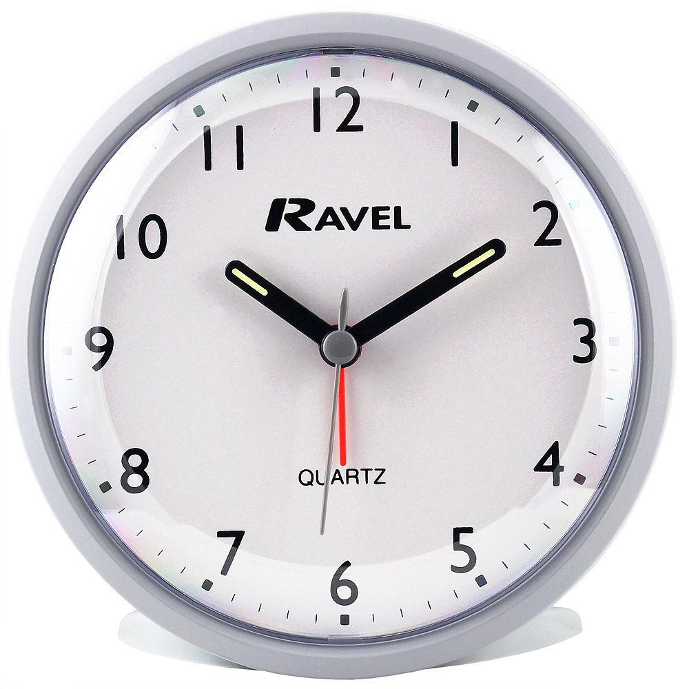 Ravel Table Round shape Analogue Alarm Clock RC015