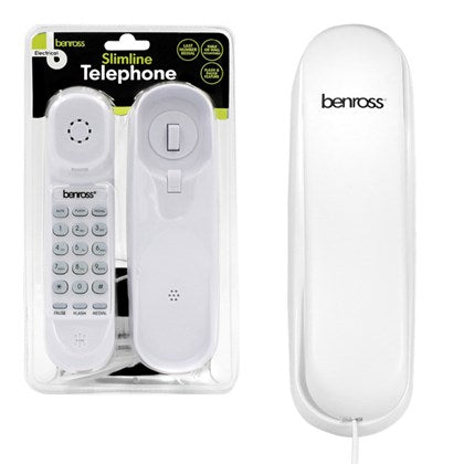 Slimline telephone - White