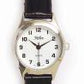 Reflex Women's White Dial Gold/Silver Case Leather Strap Watch