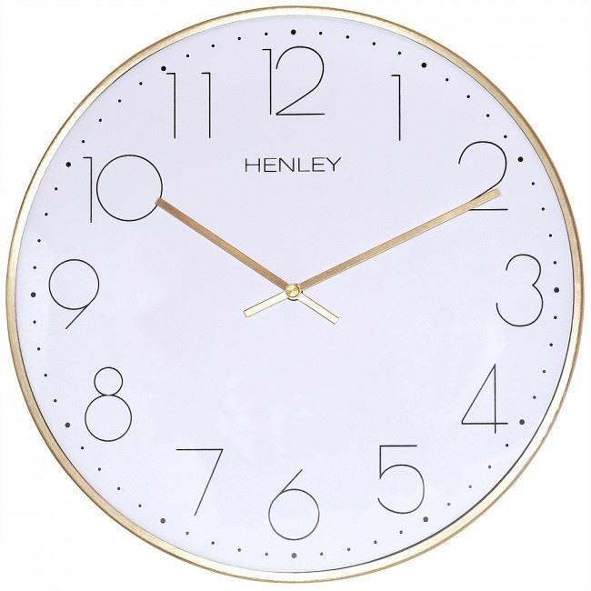 HENLEY Large Contemporary Dome Wall Clock - HCW002