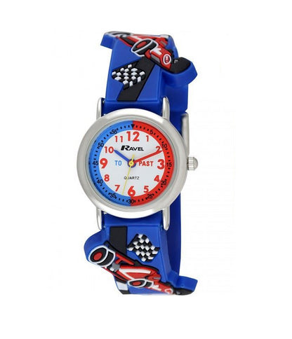 Ravel Children Girls & Boys 3D Cartoon Time Teacher Watch Available Multicolour & Design Strap R1513