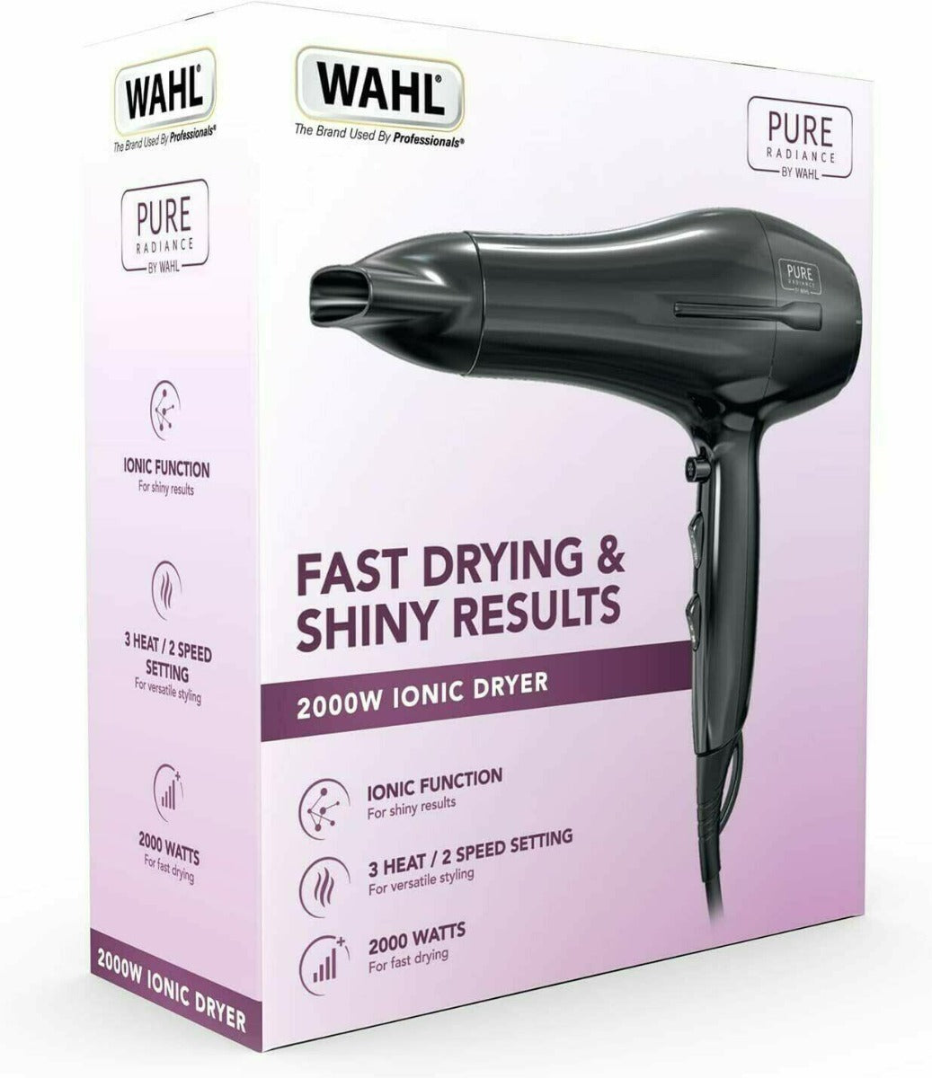 Wahl 2000W Ionic Hair Dryer - ZY129