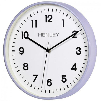 HENLEY 30cm Kitchen Wall Clock - Grey/Ivory/Blue HCW008