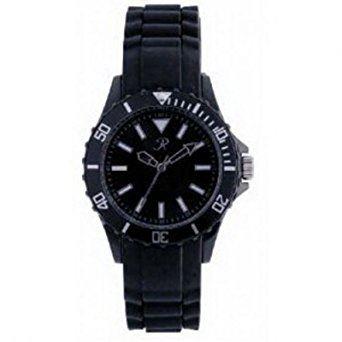 Reflex Mens Rubber Sports Black Strap Watch Sr001