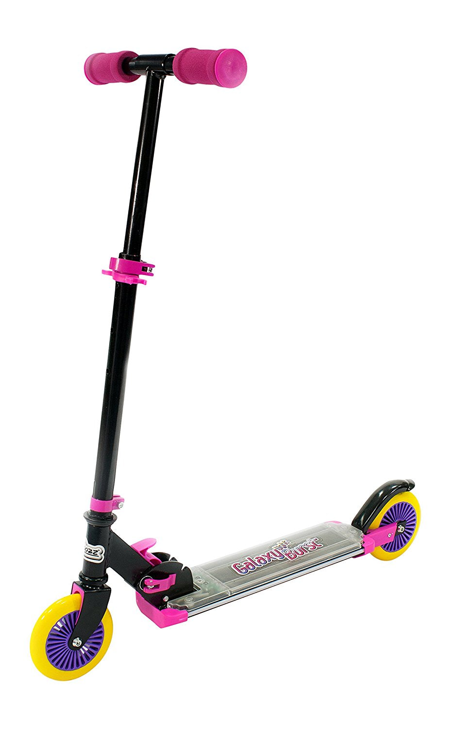 Ozbozz Galaxy Light Burst Push Scooter for Boy Girl Outdoor Game SV12454