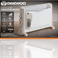 Daewoo 2000W Convector Heater with Turbo Function