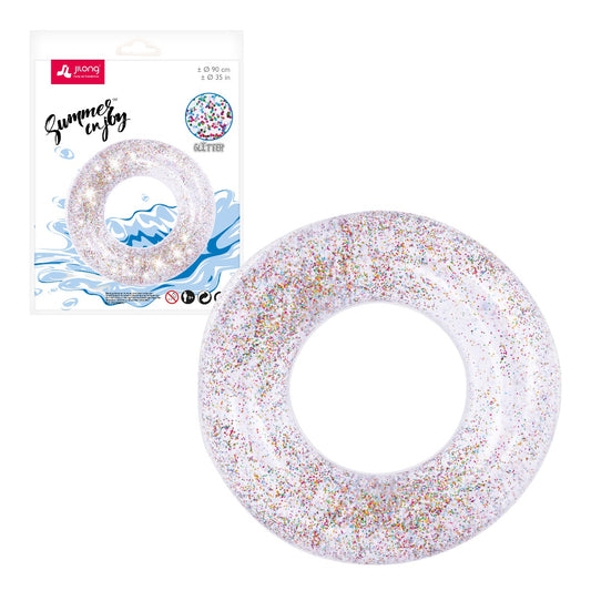 90cm Glitter Swim Ring