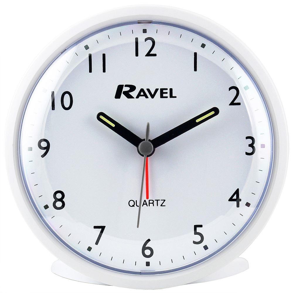 Ravel Table Round shape Analogue Alarm Clock RC015