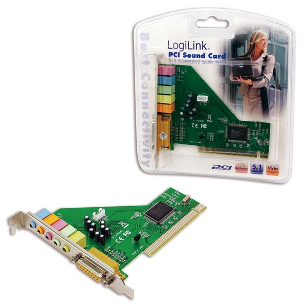 LogiLink Multi Channel PCI Sound