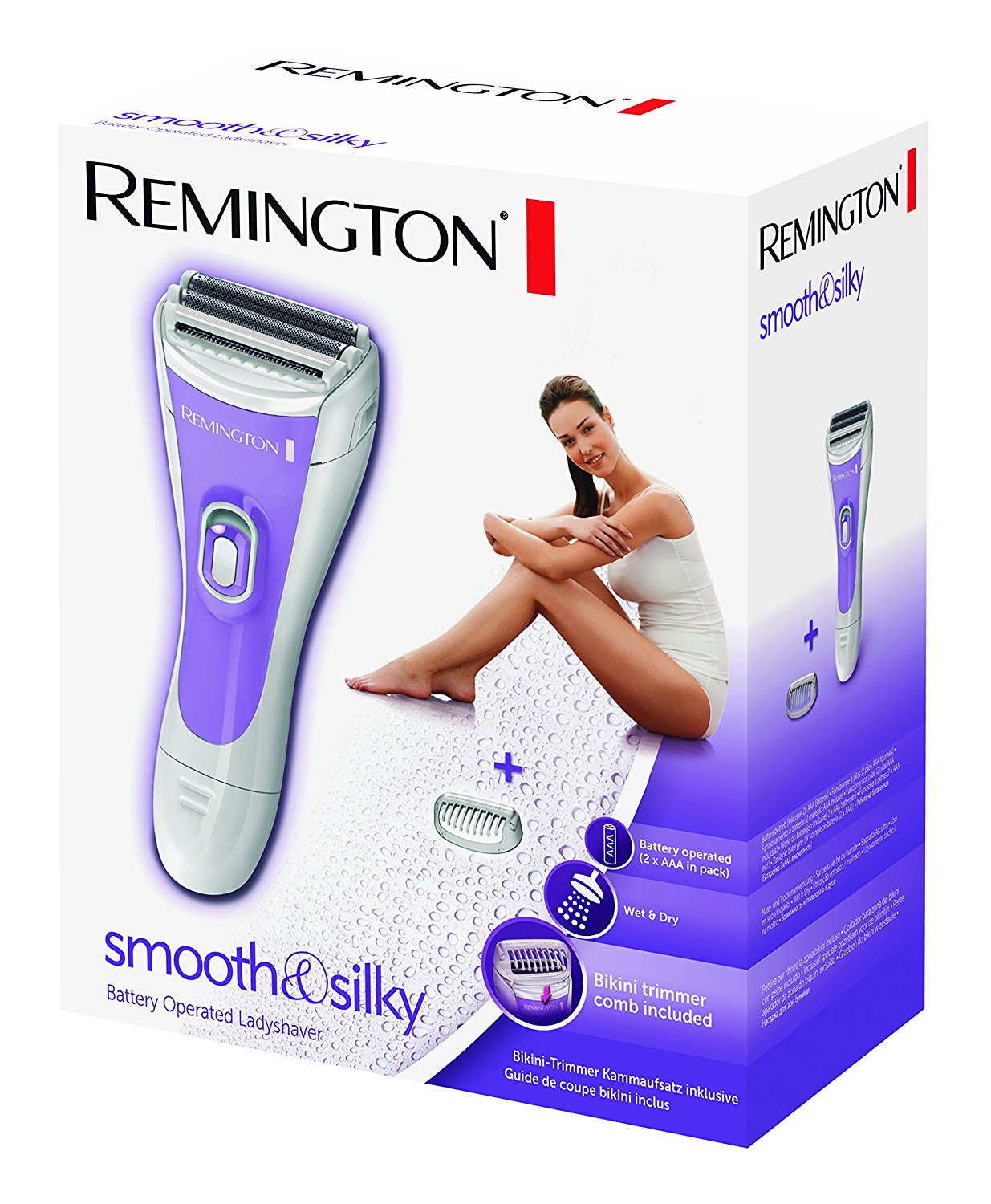 Remington Smooth & Silky Battery Operated Ladyshaver