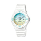 Casio Children's Analogue Pink White Face Resin Strap Watch - LRW-200H-4EVDR