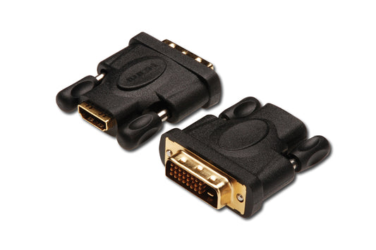 LogiLink HDMI - DVI adapter, HDMI Type A Female - DVI-D(24+1) Male