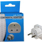 PowerPlus Continental Travel Adaptor UK - EU