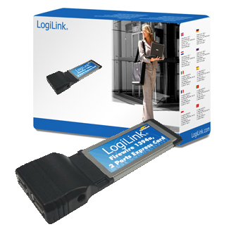 LogiLink IEEE 1394a 2 Port Express Card