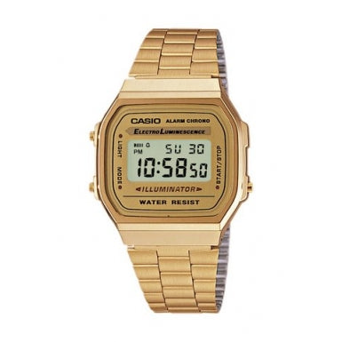 Casio Classic Collection Gold Digital Watch A168WG-9WDF
