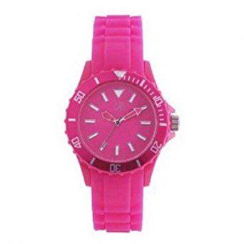 Reflex Ladies Rubber Sports Strap Watch Pink Sr007