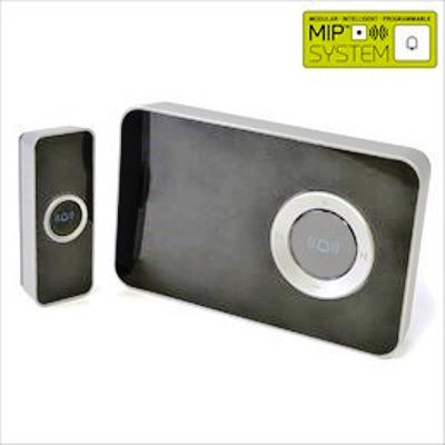 Lloytron 32 Melody Wireless Door Chime with MiPs - Black