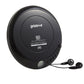 Groov-e GVPS110 Retro Series Personal CD Player with Earphones - Black