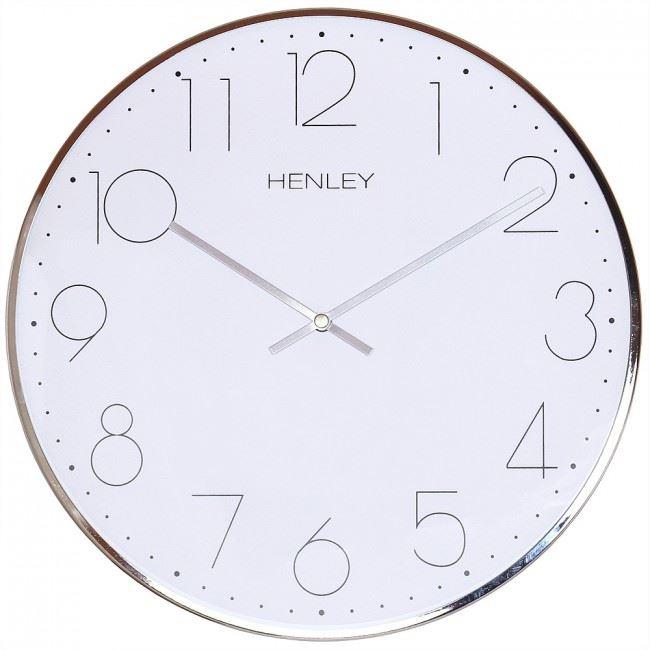 HENLEY Large Contemporary Dome Wall Clock - HCW002