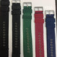 Nylon fabric watch strap 5pk