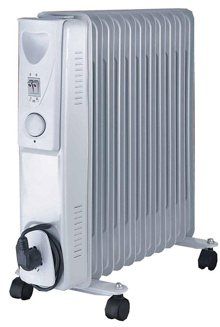 Daewoo 11 Fin 2500W Portable Oil Filled Radiator Heater