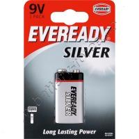 EVEREADY SILVER 9V Batteries 12x1 Packs 6F22
